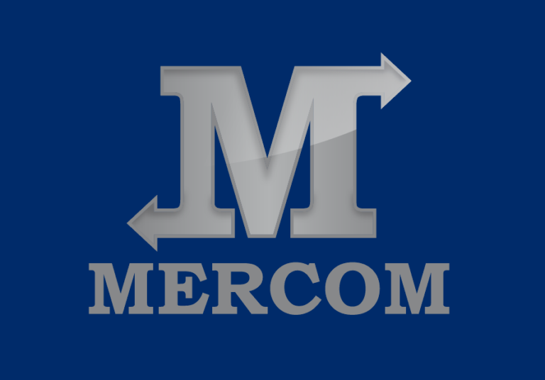 Mercom Logo_Blauw_Staand 2023